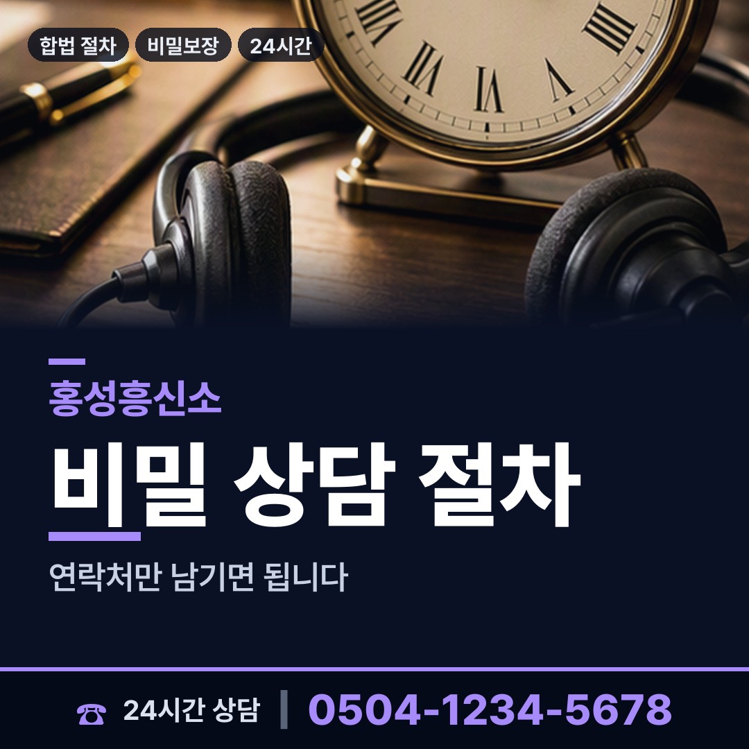 홍성 갈산면 긴급조사 상담 안내